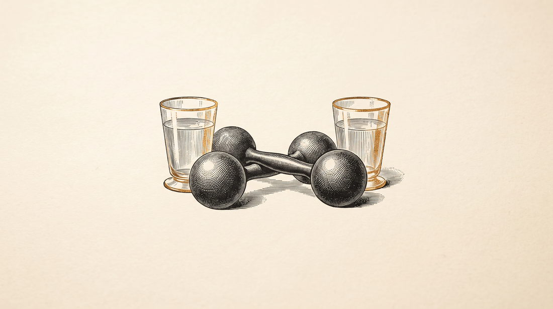 Electrolytes Before or After a Workout? — engraved illustration