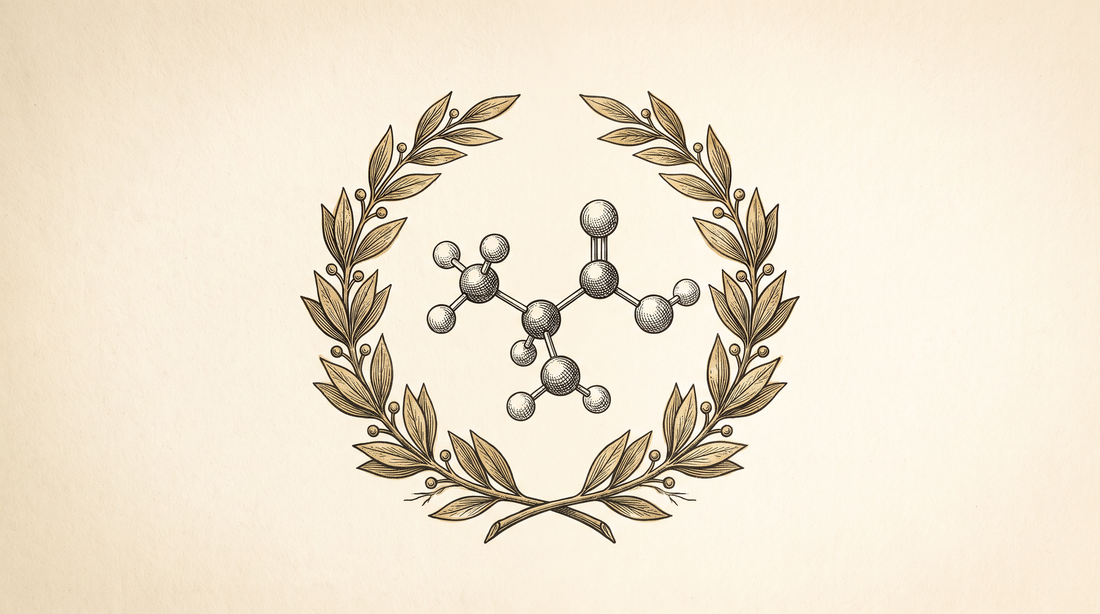 What L-Glutamine Actually Does — engraved illustration