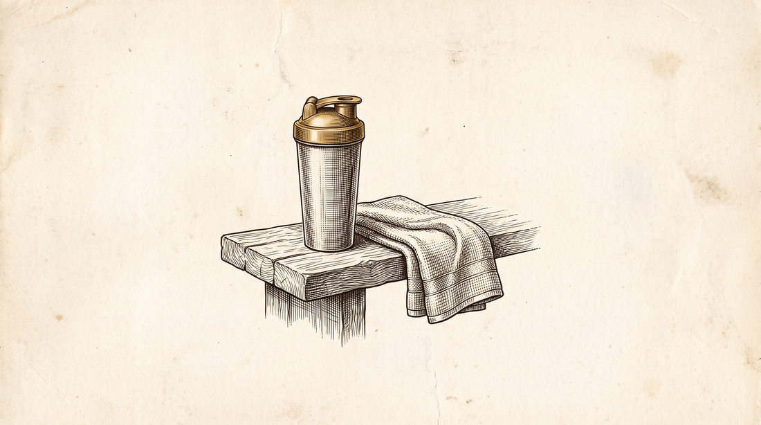 Post-Workout Recovery Drink: What Actually Matters — engraved illustration