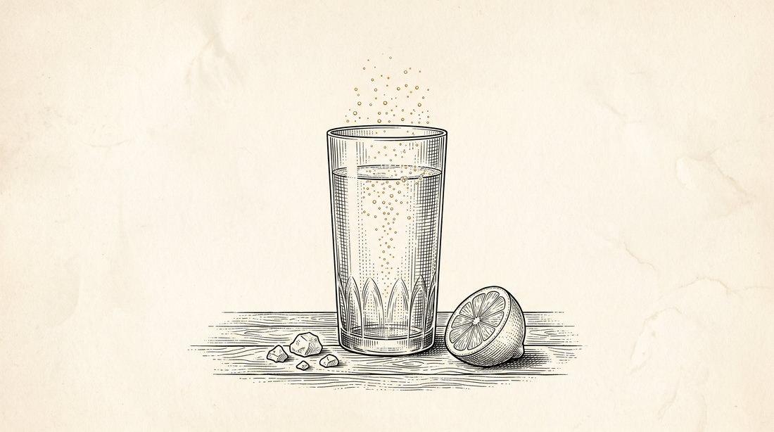 Electrolyte Drink for a Hangover: What to Look For — engraved illustration