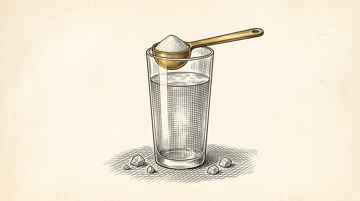 Does Creatine Dehydrate You? What the Evidence Actually Shows — engraved illustration
