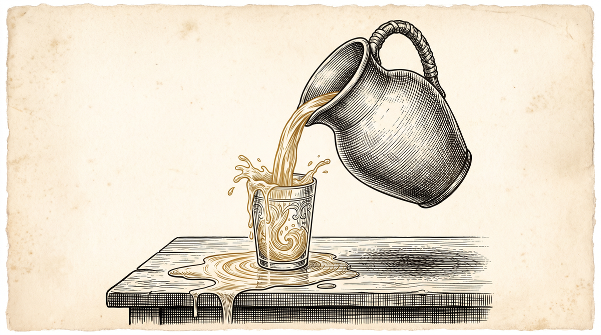 Does Water Help a Hangover? What the Research Says — engraved illustration