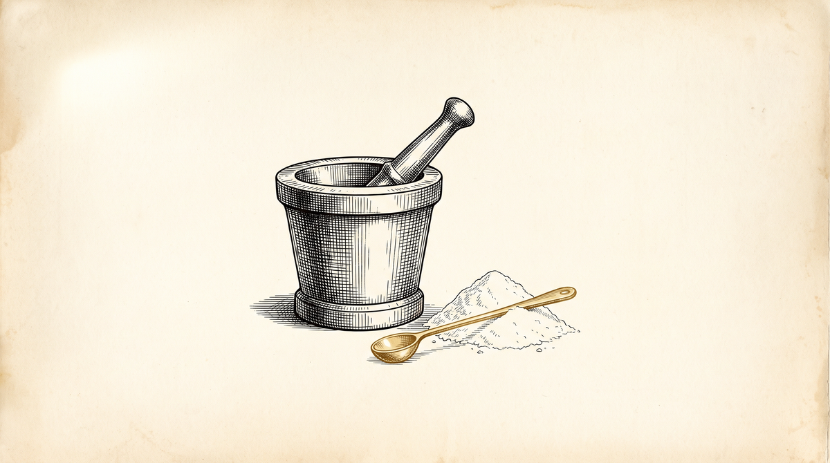 Homemade Pre-Workout: What Is Actually Worth Mixing — engraved illustration